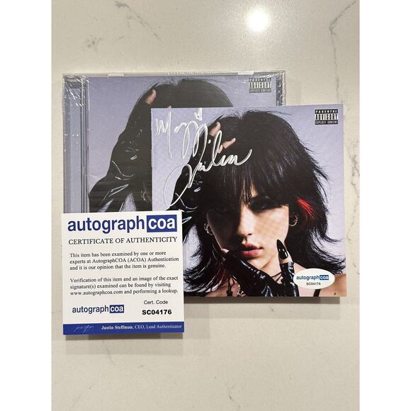 MAGGIE LINDEMANN - Paranoia Cd with Signed / Autographed COA Booklet - ACOA #4 - Picture 1 of 11